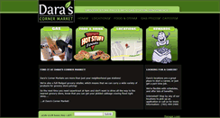 Desktop Screenshot of darascornermarket.com